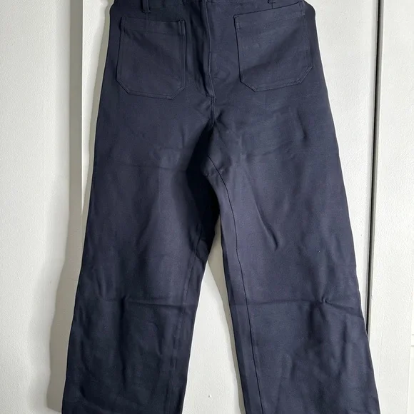 Quince Blue Straight Leg Pants - Picture 3 of 8